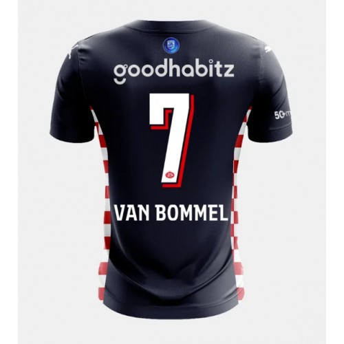 PSV Eindhoven Ruben van Bommel #7 Fußballbekleidung Auswärtstrikot 2025-26 Kurzarm